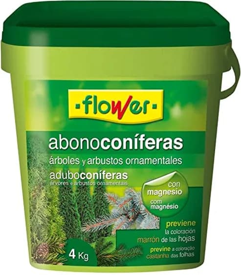 Abono Coniferas y Arbustos Flower 4 kg Cubo — foto principal