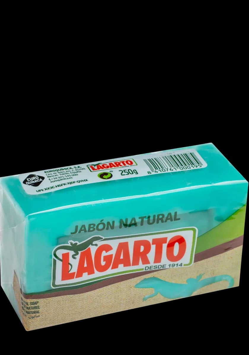 Jabon Natural Lagarto Verde 250gr — foto principal