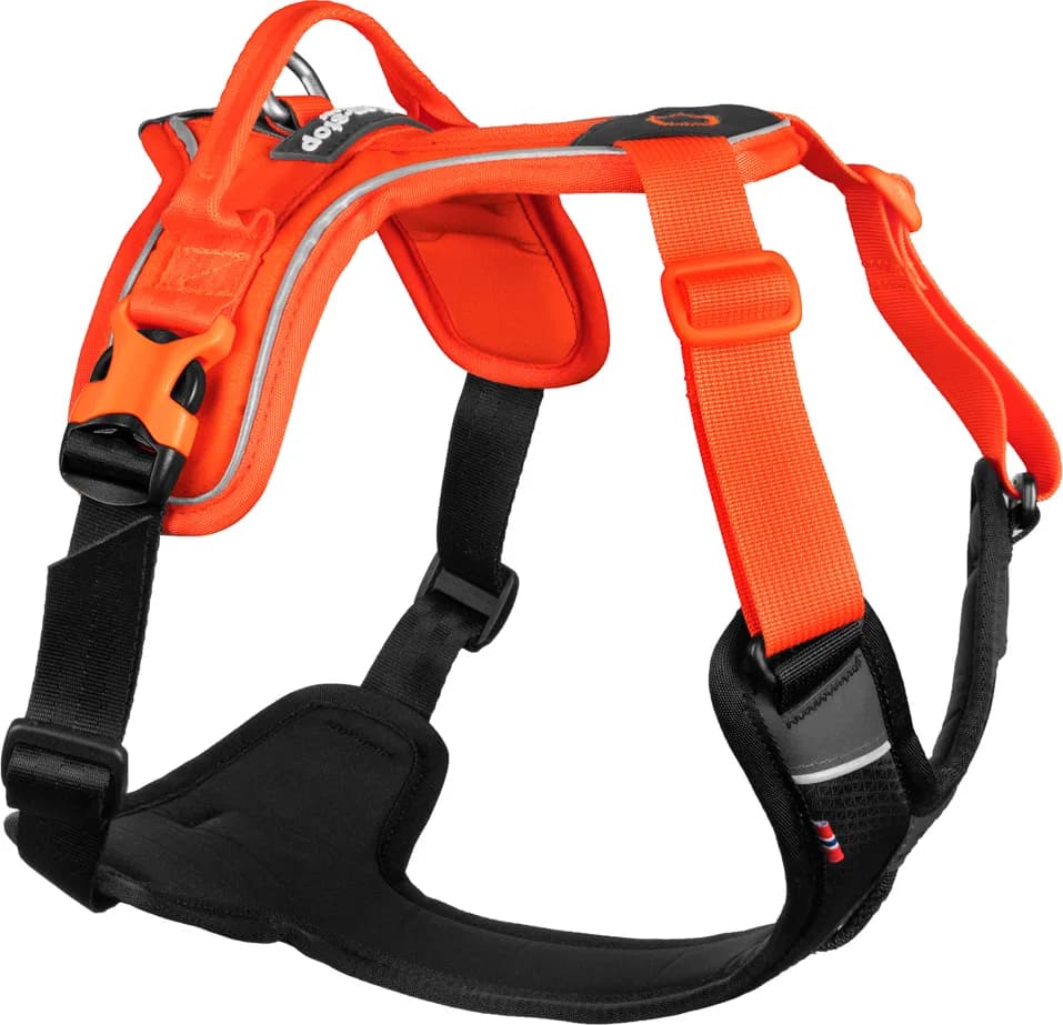 Arnes perro Ramble harness negro/naranja talla L — foto principal
