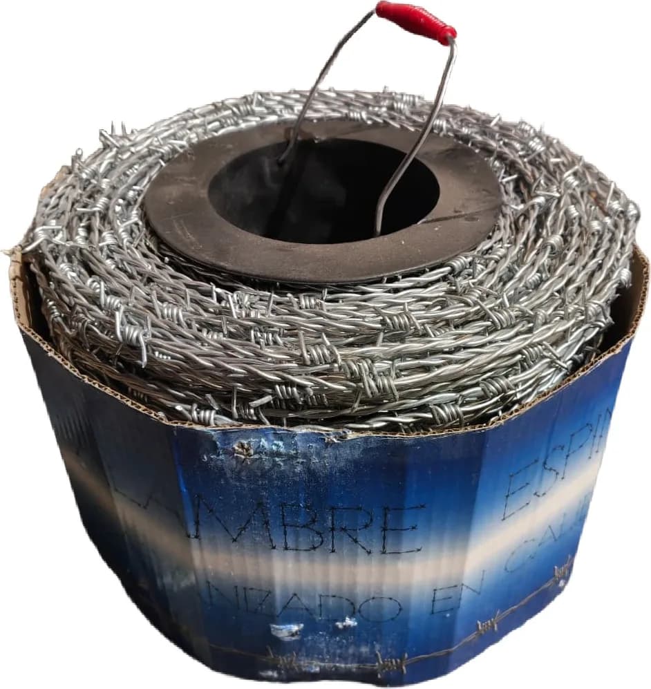 Alambre Espino Reforzado Galvanizado 250 metros 2,2 mm — foto principal