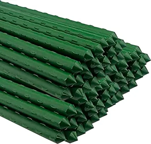 Pack 50 Unidades Tutor Acero Plastificado 210 cm 16mm — foto principal