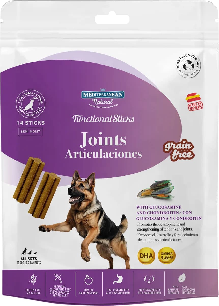 Funcional Sticks Perros 110 gr Articulaciones — foto principal