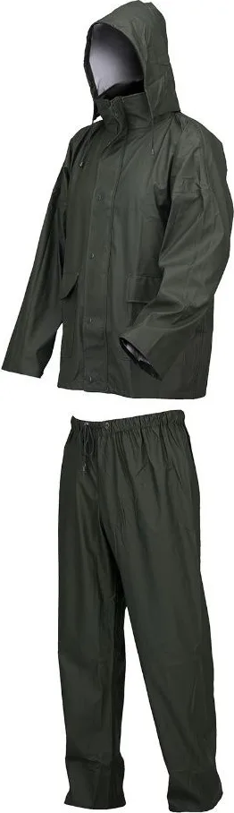 Traje Agua Impermeable PVC-PU Verde L — foto principal