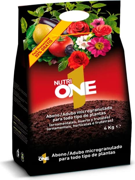 Abono Granulado Nutri 1 One Fertilizante Premium 4 Kg — foto principal