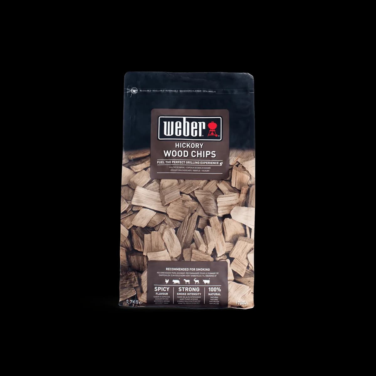 Astillas de Madera de Nogal americano para ahumar - Bolsa de 0.7 kg — foto principal
