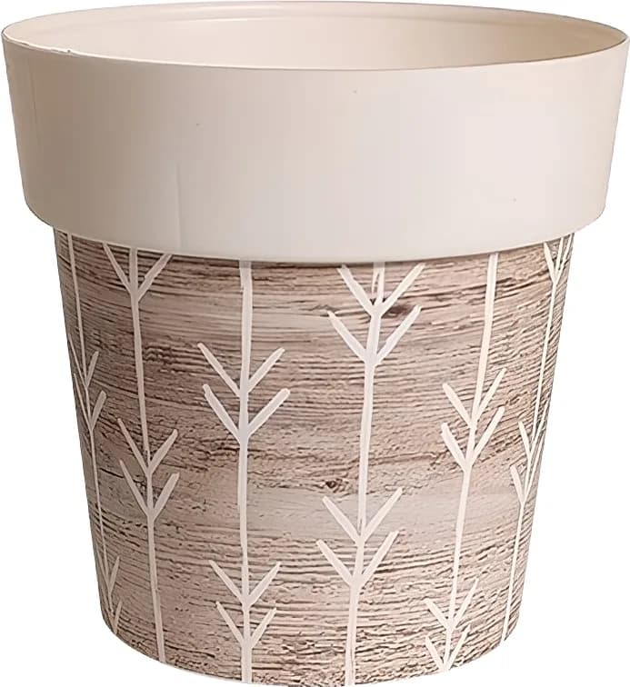 Maceta Melisa Redonda Iml Natural Ø 25 cm — foto principal