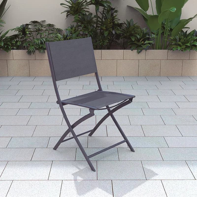 Silla Plegable Acero/Textilene — foto principal