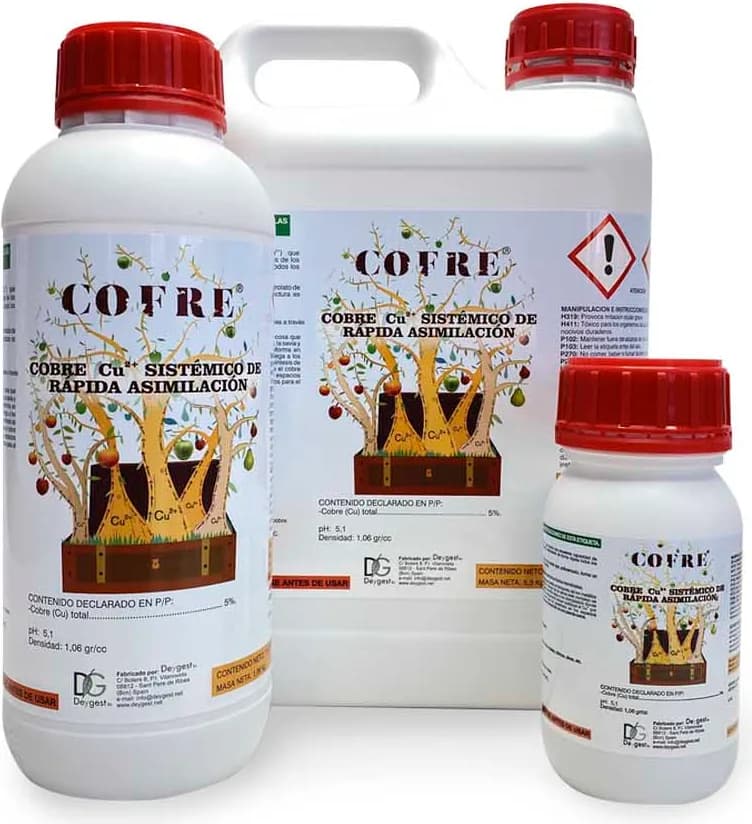 Cobre Liquido Fungicida Cofre 1 Litro — foto principal