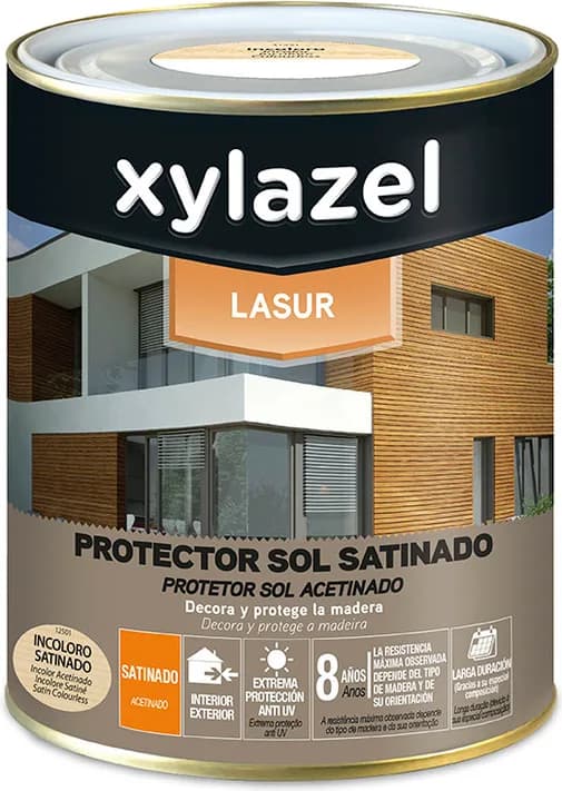 Xylazel Lasur Satinado Roble 750 ml — foto principal