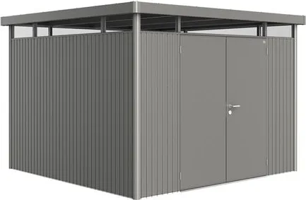 Caseta HighLine 315 x 315 x 222 Gris Cuarzo con doble puerta — foto principal