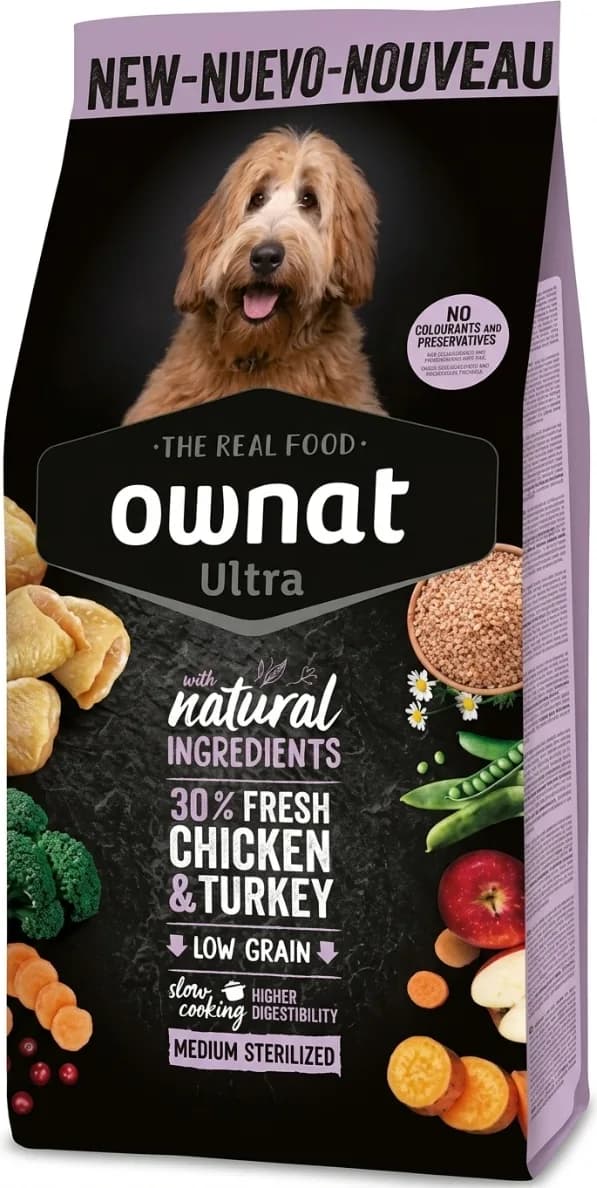 Pienso Perros Ownat Ultra Medium Sterilized 12 kg — foto principal