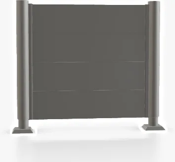 Pantalla Privacidad 180x150 Gris Cuarzo — foto principal