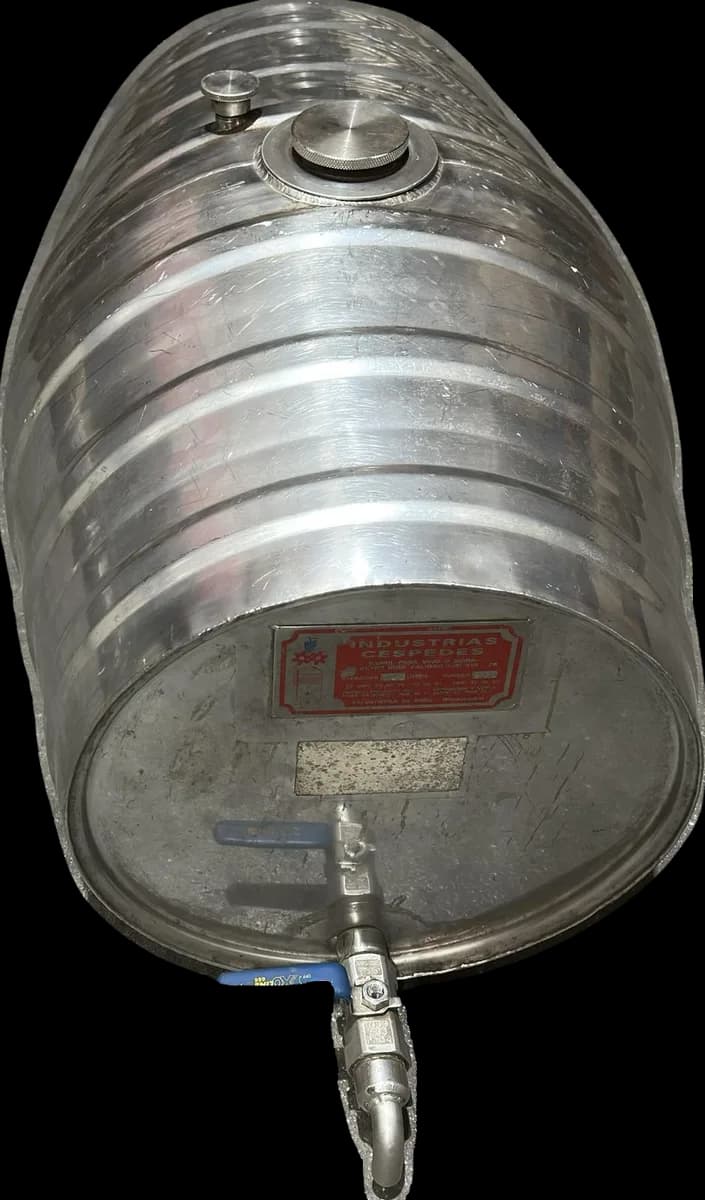 Barrica Acero Inoxidable 200L Segunda Mano — foto principal