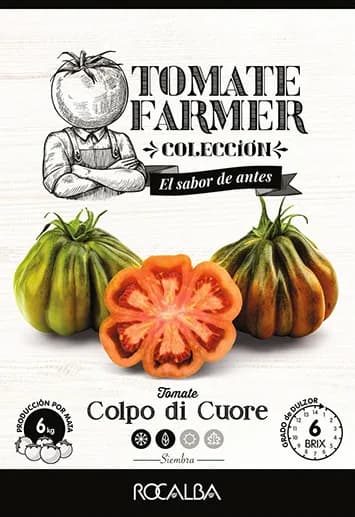 Semilla Tomate Farmer Colpo Di Cuore — foto principal