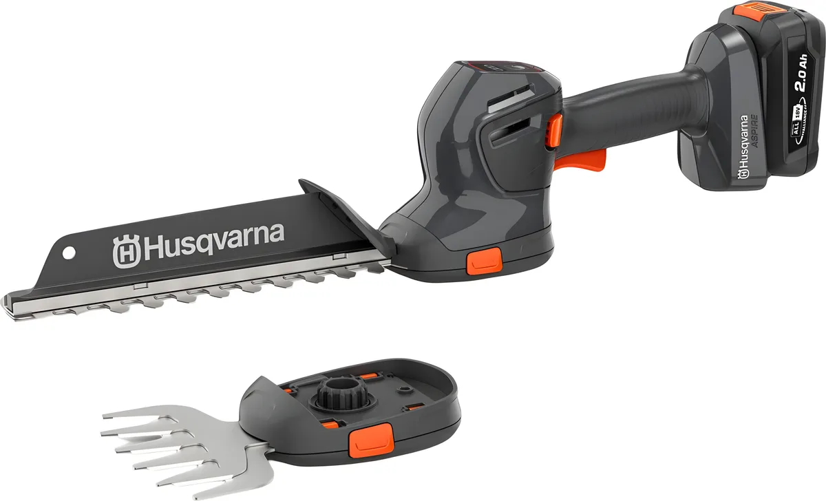 Kit Cortasetos Husqvarna Aspire S20-P4A + Batería 2 Ah y Cargador 18V — foto principal