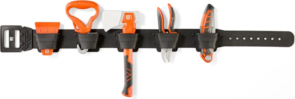 Cinturon de Herramientas Juguete Husqvarna para Niños Juego de Jardineria — foto principal