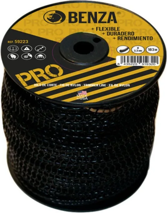 Hilo Nylon Desbrozadora Trenzado Pro Vortex 3,0 mm 131 Metros — foto principal