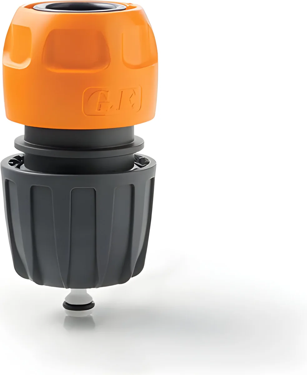 Conector Rapido Manguera 1/2"-5/8"-3/4" con Aquastop (12-19 mm) — foto principal