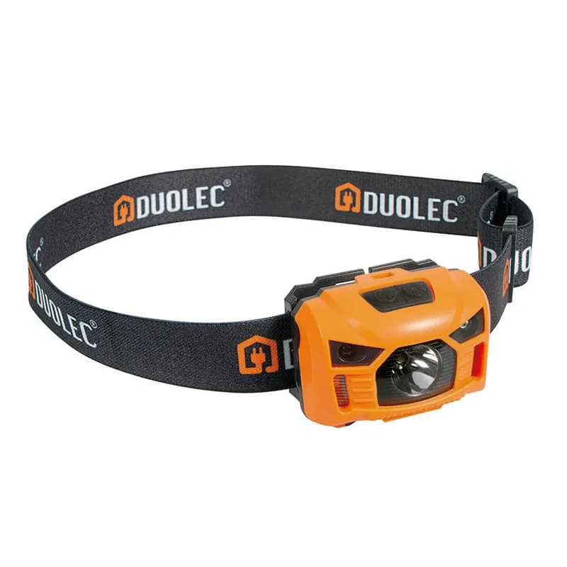 Linterna frontal LED recargable Duolec R009 · 110 lm — foto principal