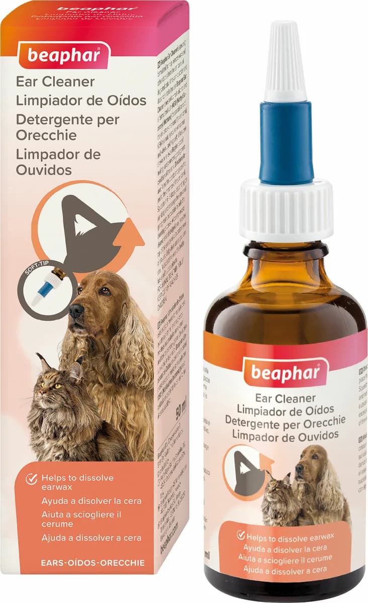 Beaphar Limpiador de Oídos Perro y Gato - 50ml — foto principal