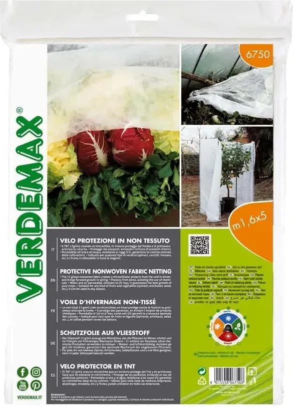 Manta Termica Protector Plantas Verdemax 1,6 x 5 Metros — foto principal