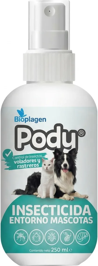 Insecticida Pody Care Spray Antiparasitario 250ml — foto principal