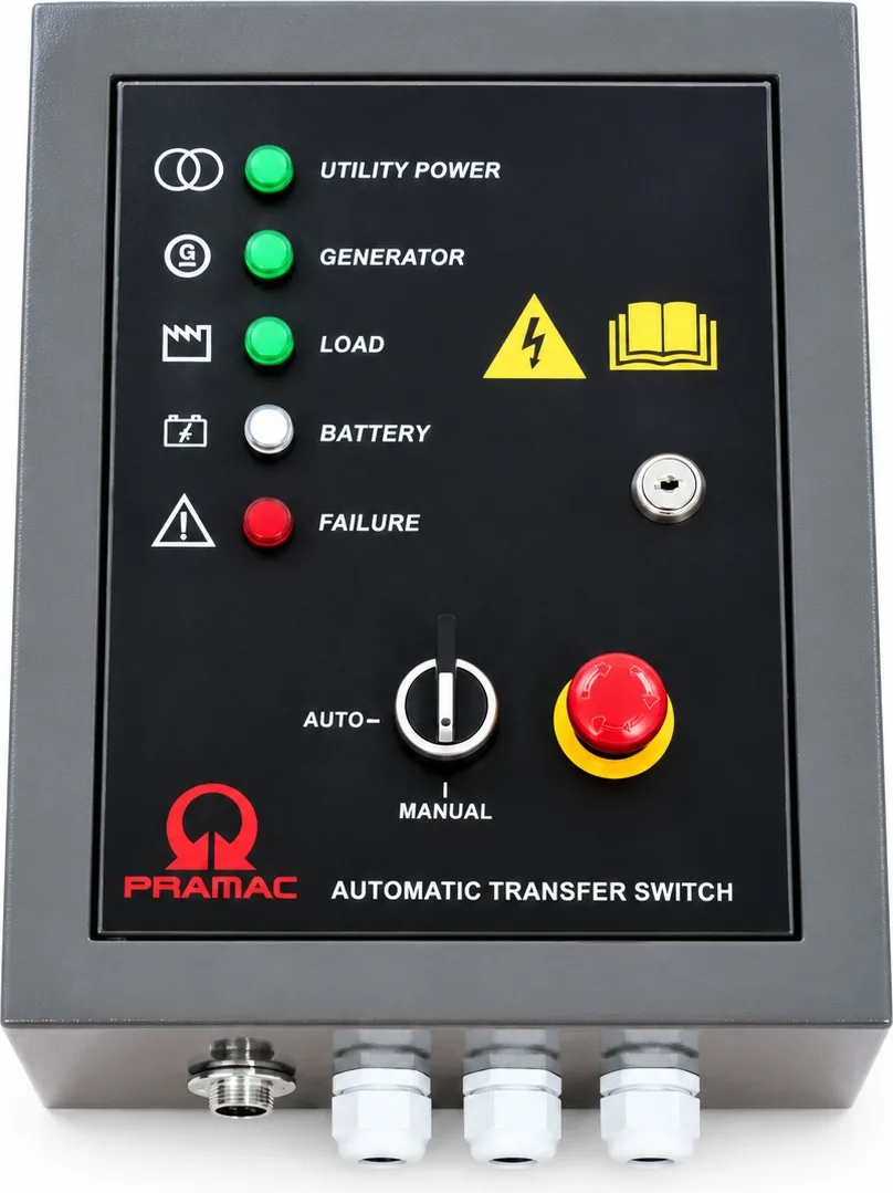 Cuadro automático AMF Pramac WX + CONN · ATS monofásico 230 V — foto principal