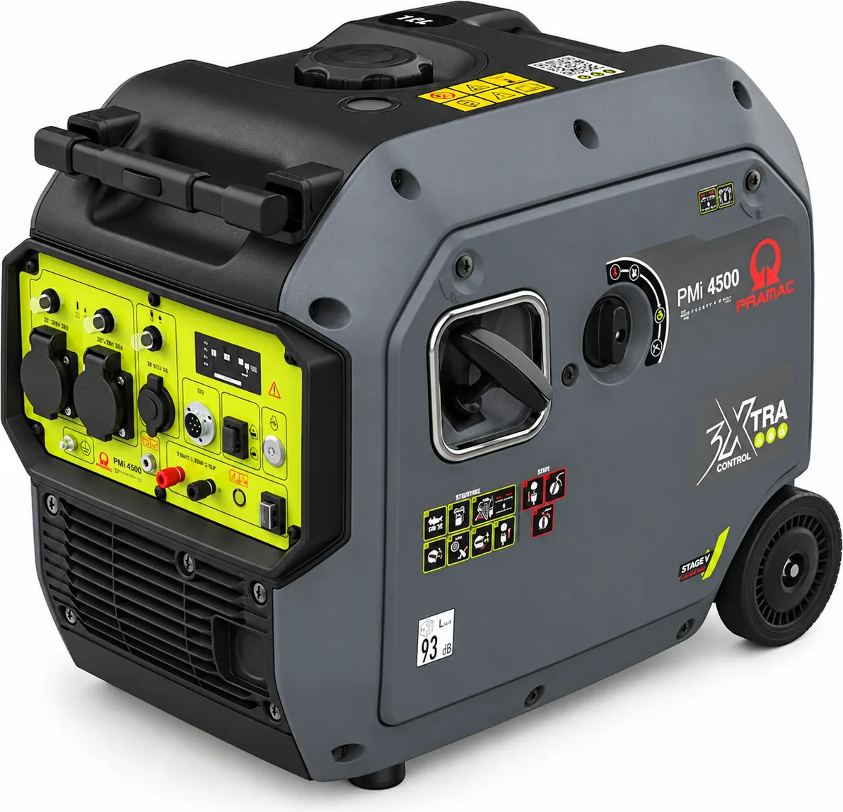 Generador inverter Pramac PMi4500 · 3.800 W · arranque eléctrico — foto principal
