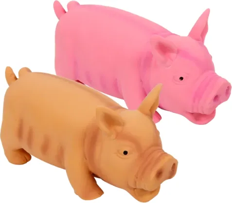 Juguete Latex Forma de Cerdo para Perros — foto principal