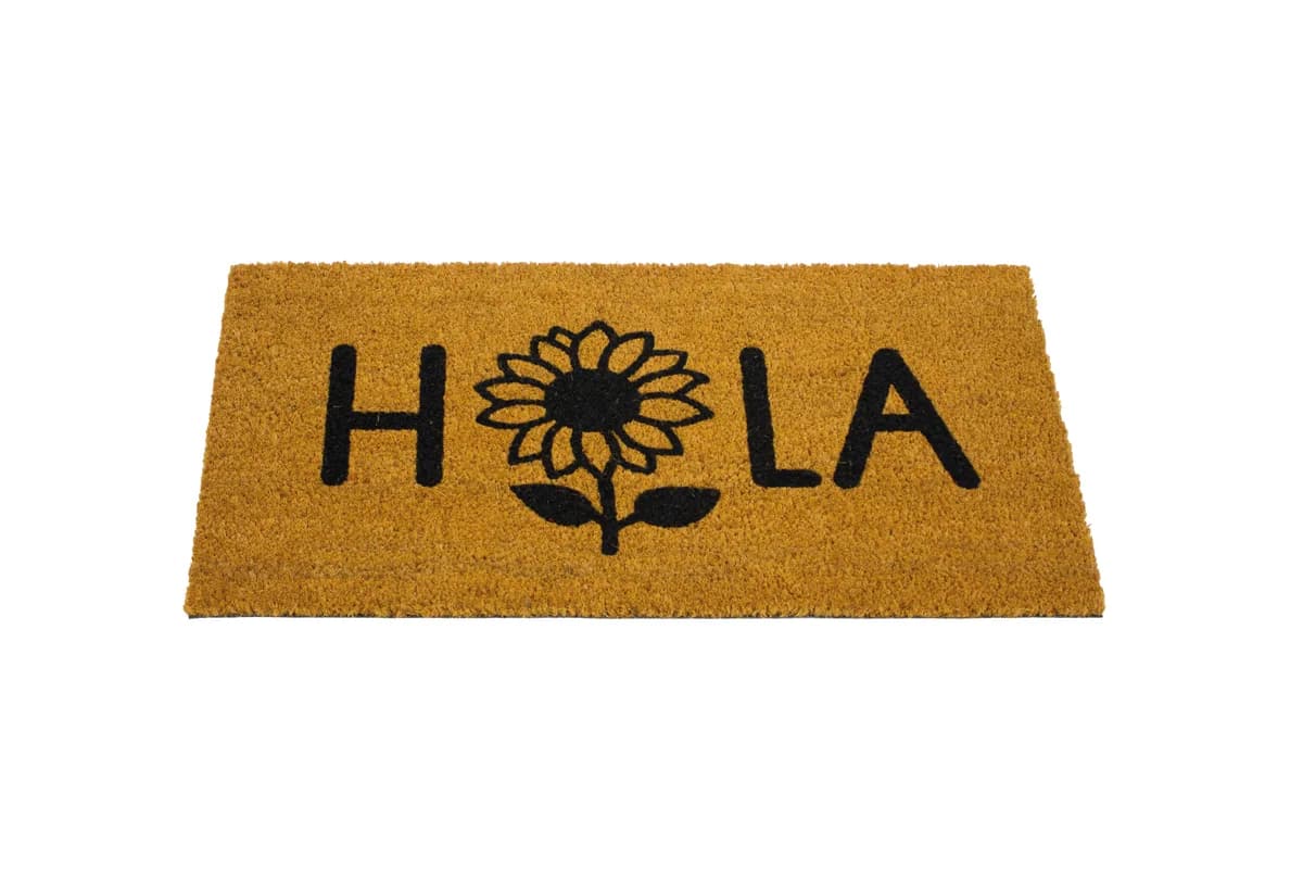 Felpudo Coco/Pvc Hola Girasol 40x70 — foto principal