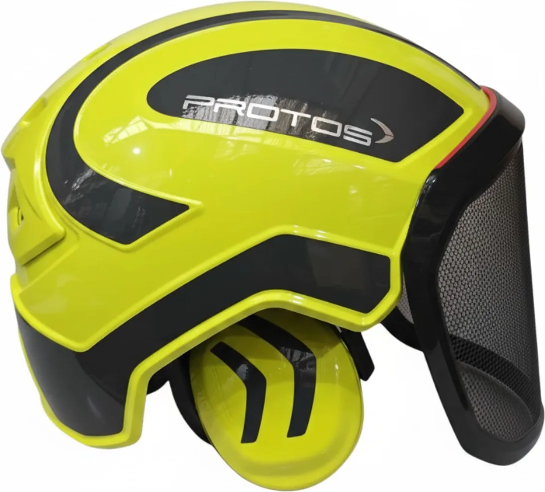 Casco Protos Integral Arborist Amarillo Neon/Gris — foto principal