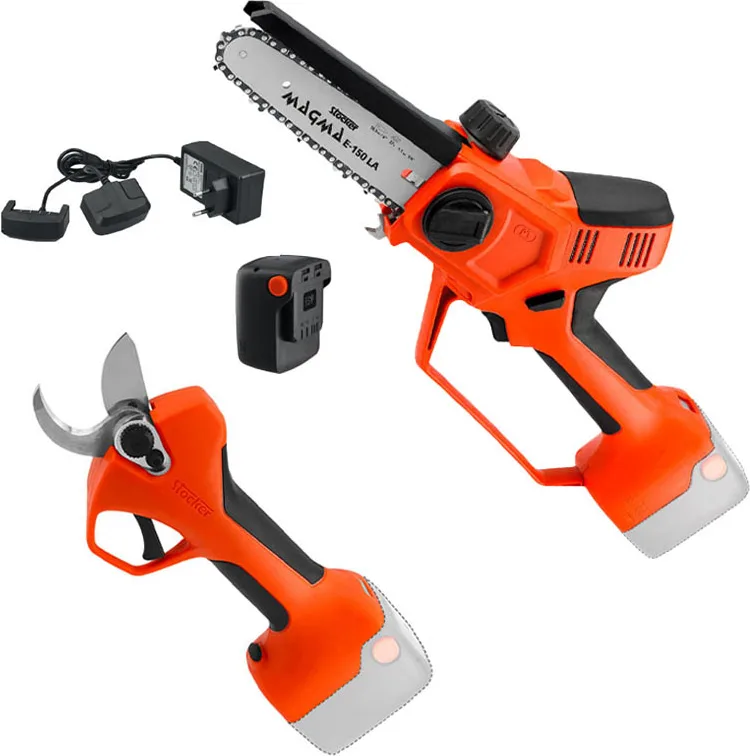 Kit Stocker Tijera Magma E-35 TP + Motosierra E-150 LA + Bateria 2,6 Ah — foto principal