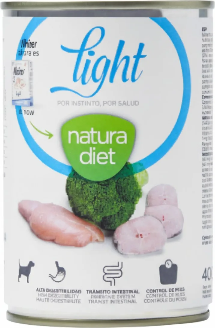 Lata Perro Natura Diet Dog Light 400g — foto principal
