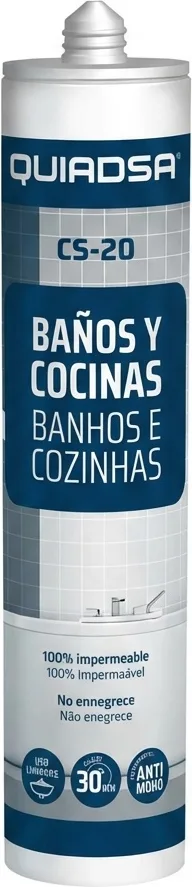 Silicona Baños y Cocinas CS-20 Translucido 280ml — foto principal