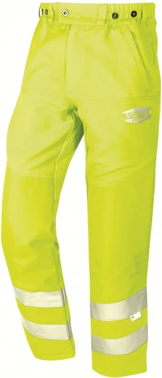 Pantalon Desbroce Alta Visibilidad Solidur Amarillo Talla M — foto principal