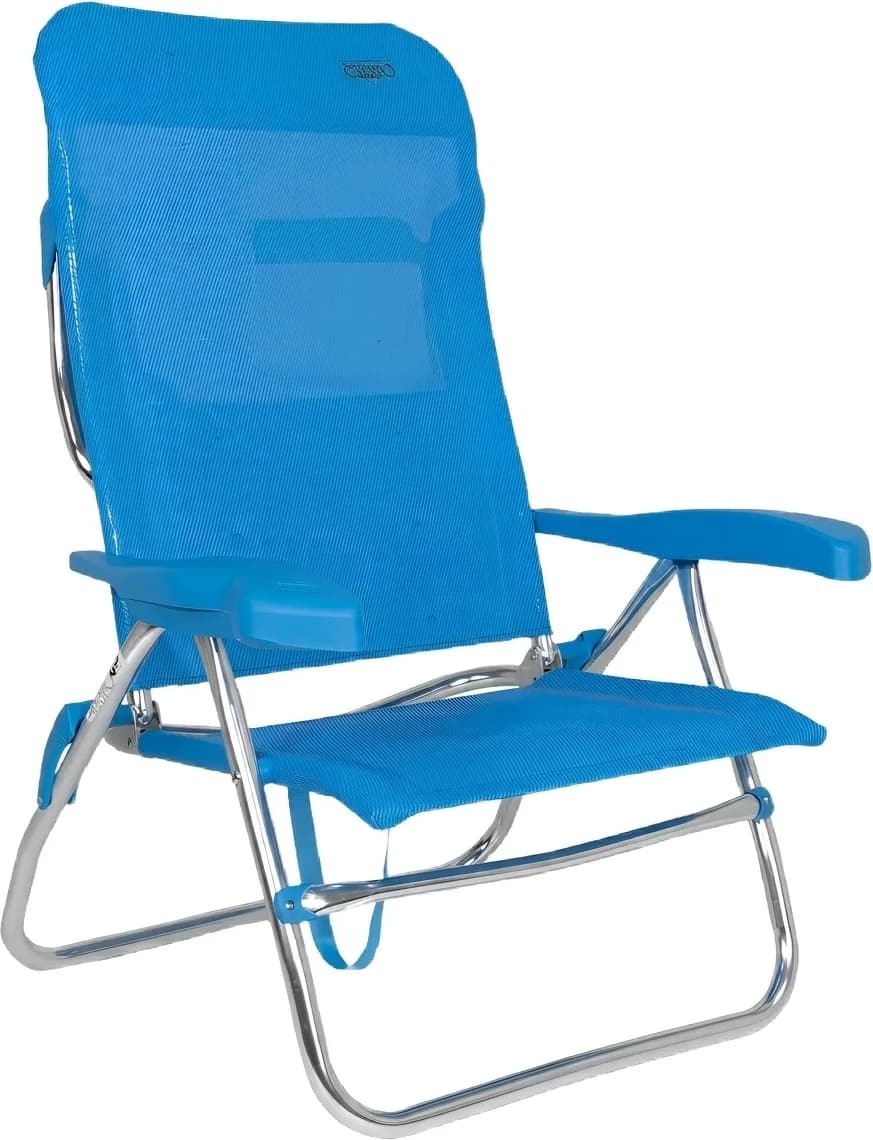 Silla de Playa Reclinable Crespo AL/223 Azul — foto principal