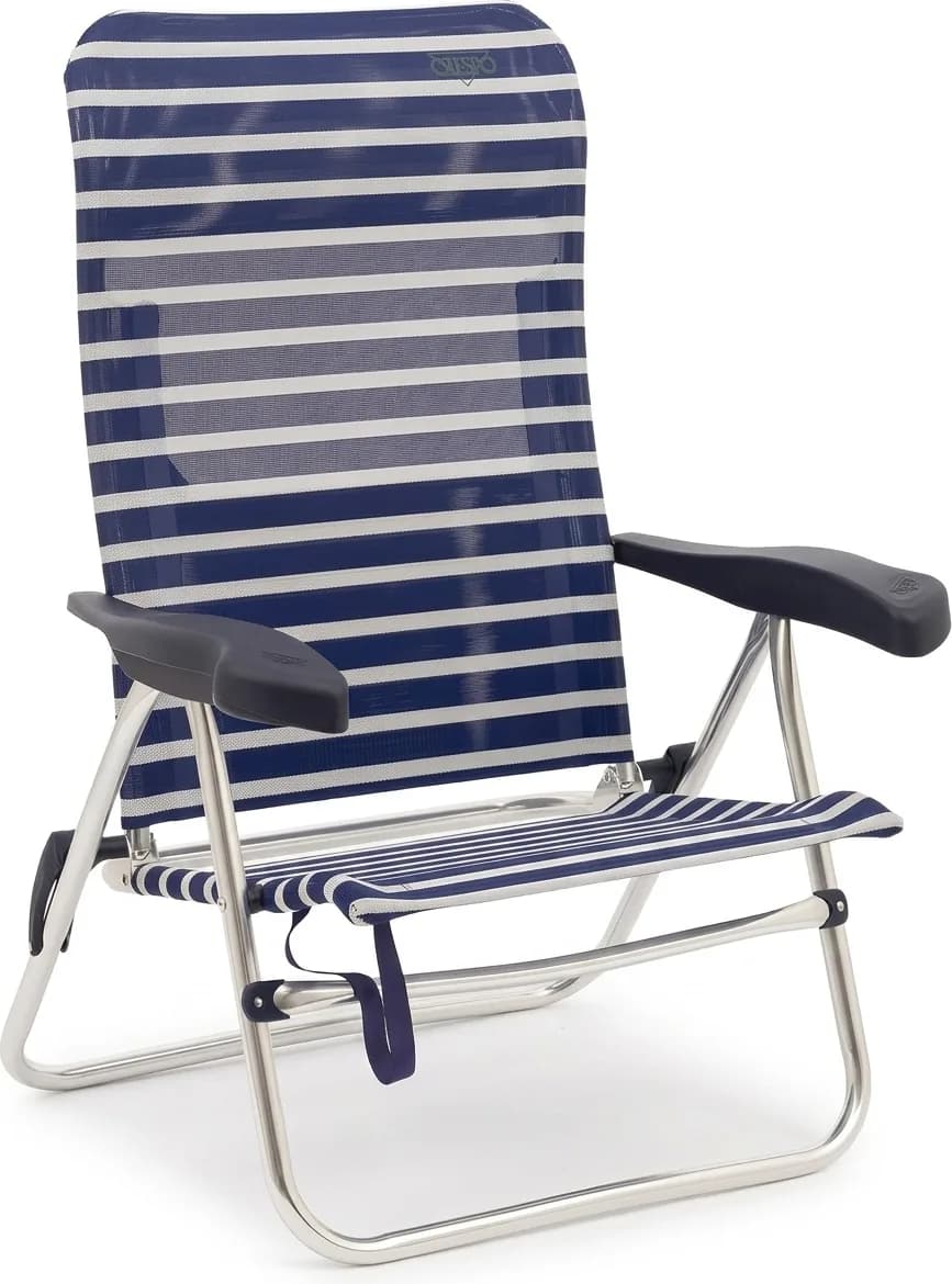 Silla de Playa Crespo AL/205 Rayas Azules — foto principal