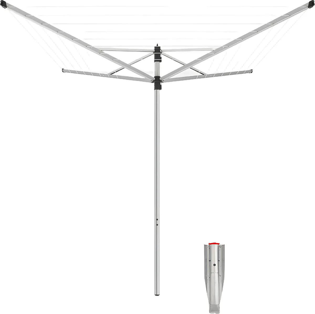 Tendedero Giratorio Brabantia Lift-O-Matic 40 Metros Gris — foto principal