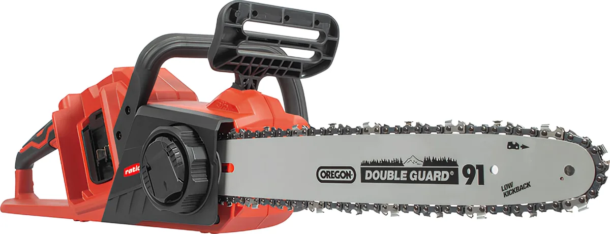 Motosierra a batería Ratio R-MS40-B con espada de 35 cm, sin batería ni cargador — foto principal