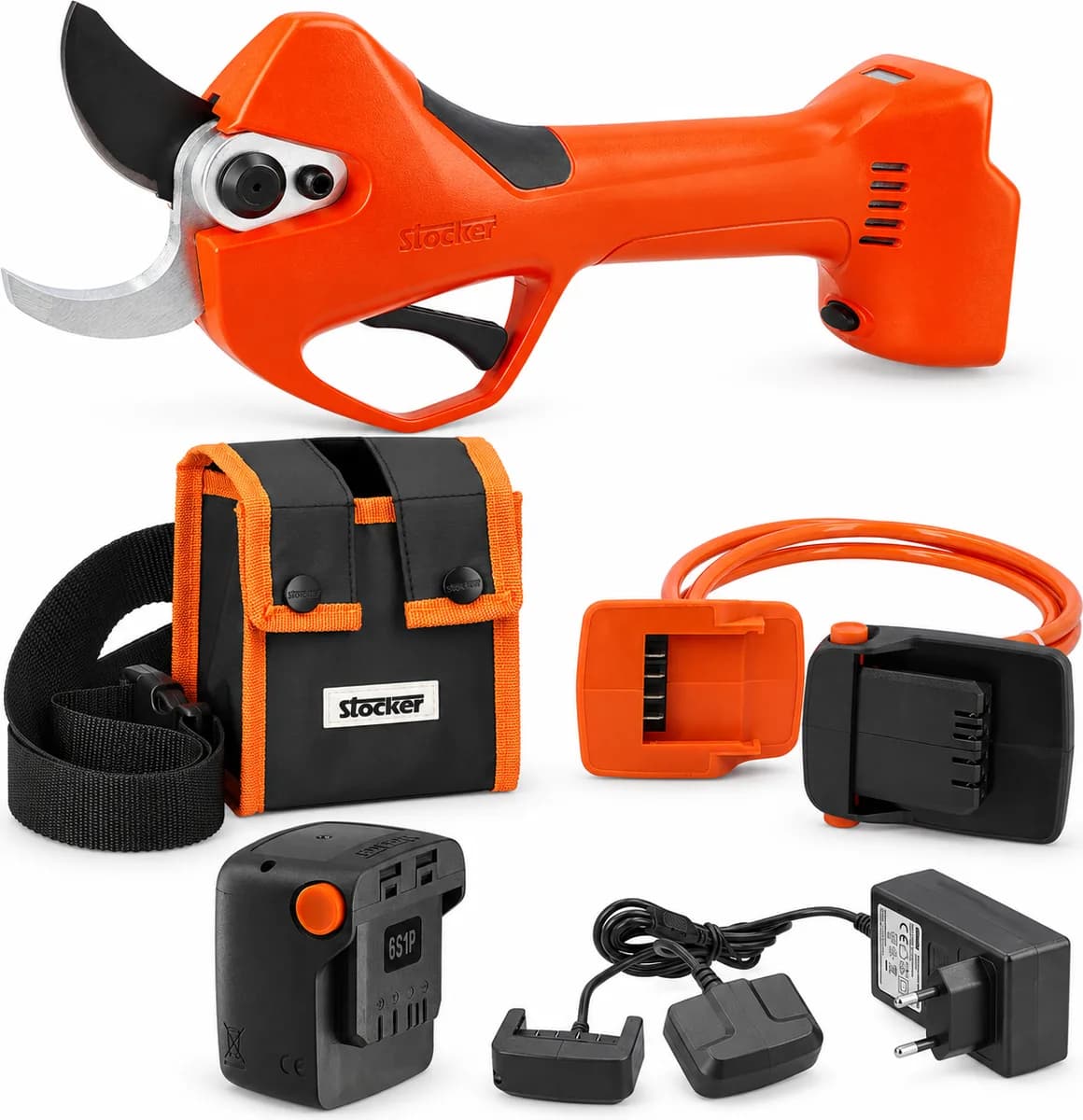 Pack poda Stocker Magma E-40 TP + cable y funda 351 + batería 2,6 Ah y cargador doble — foto principal