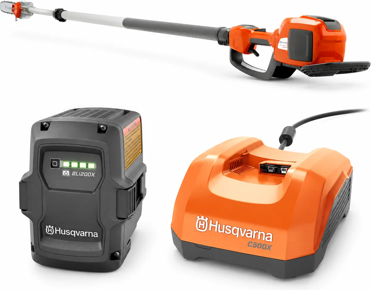Kit podadora Husqvarna 530iPT5 + batería BLi200X 5 Ah y cargador rápido 40-C500X — foto principal