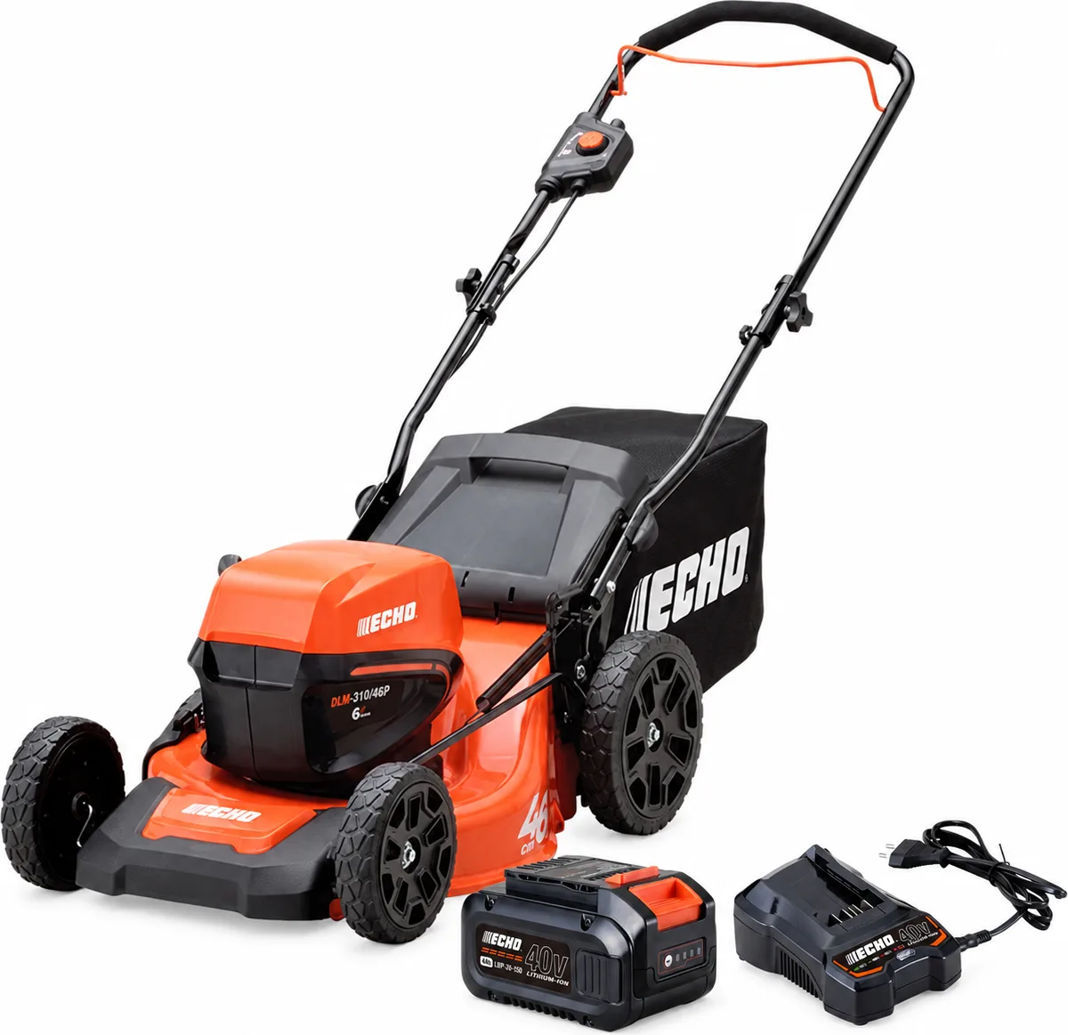 Pack cortacésped 46 cm ECHO DLM-310/46P 40V + batería 4 Ah y cargador LC3604 — foto principal