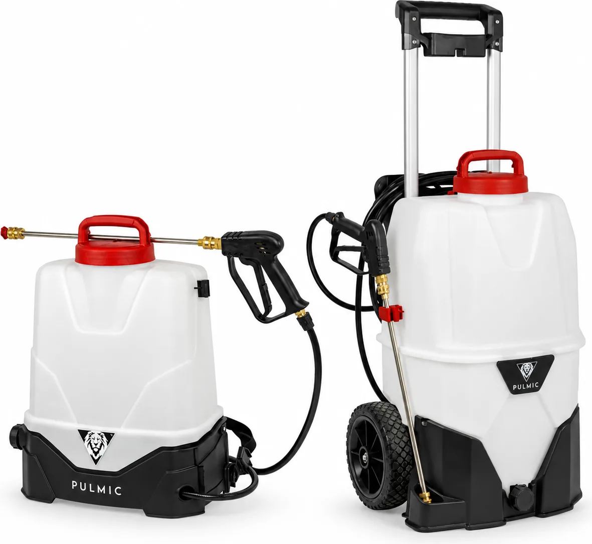Pack pulverizadores Pulmic Industrial 15 L + Industrial 35 Auto-clean con carro — foto principal