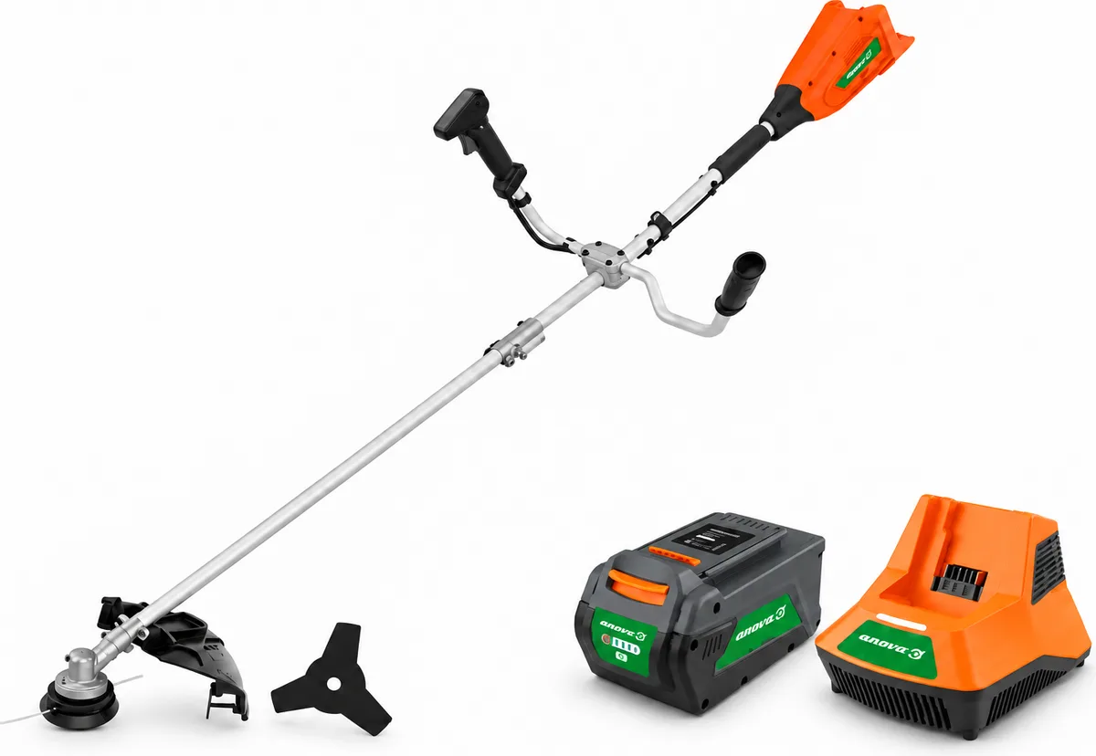 Desbrozadora a batería Anova E+ 40 V 1000 W con batería 5 Ah y cargador rápido — foto principal