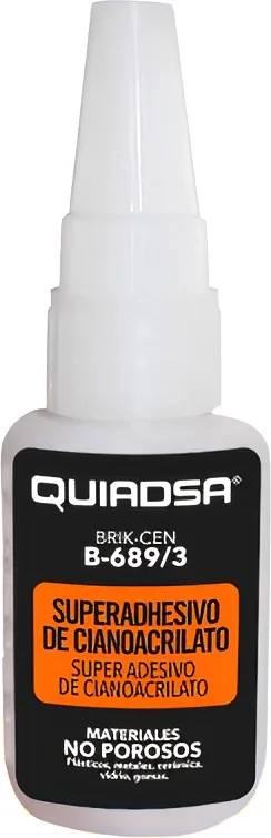 Adhesivo de Cianoacrilato Quiadsa B-689/3 Tarro de 20 g — foto principal