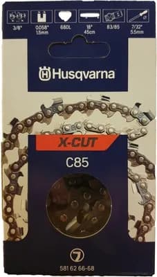Cadena Husqvarna C85 68 eslabones - 1, 3, 10 o 20 cadenas — foto principal