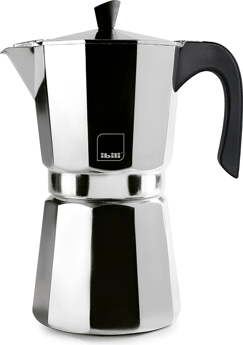 Cafetera Express Ibili Bahia Aluminio 300ml — foto principal