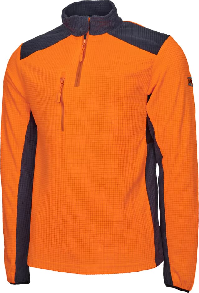 Camiseta Solidur Temlor Manga Larga Coolmax Naranja Talla M — foto 2