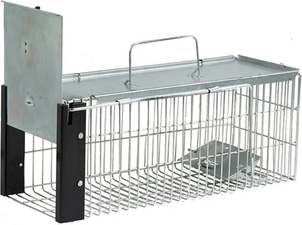 Jaula Trampa Ratas 16x41x17 cm