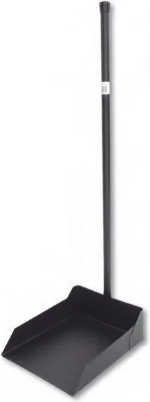 Recogedor Metalico Color Negro 76 cm